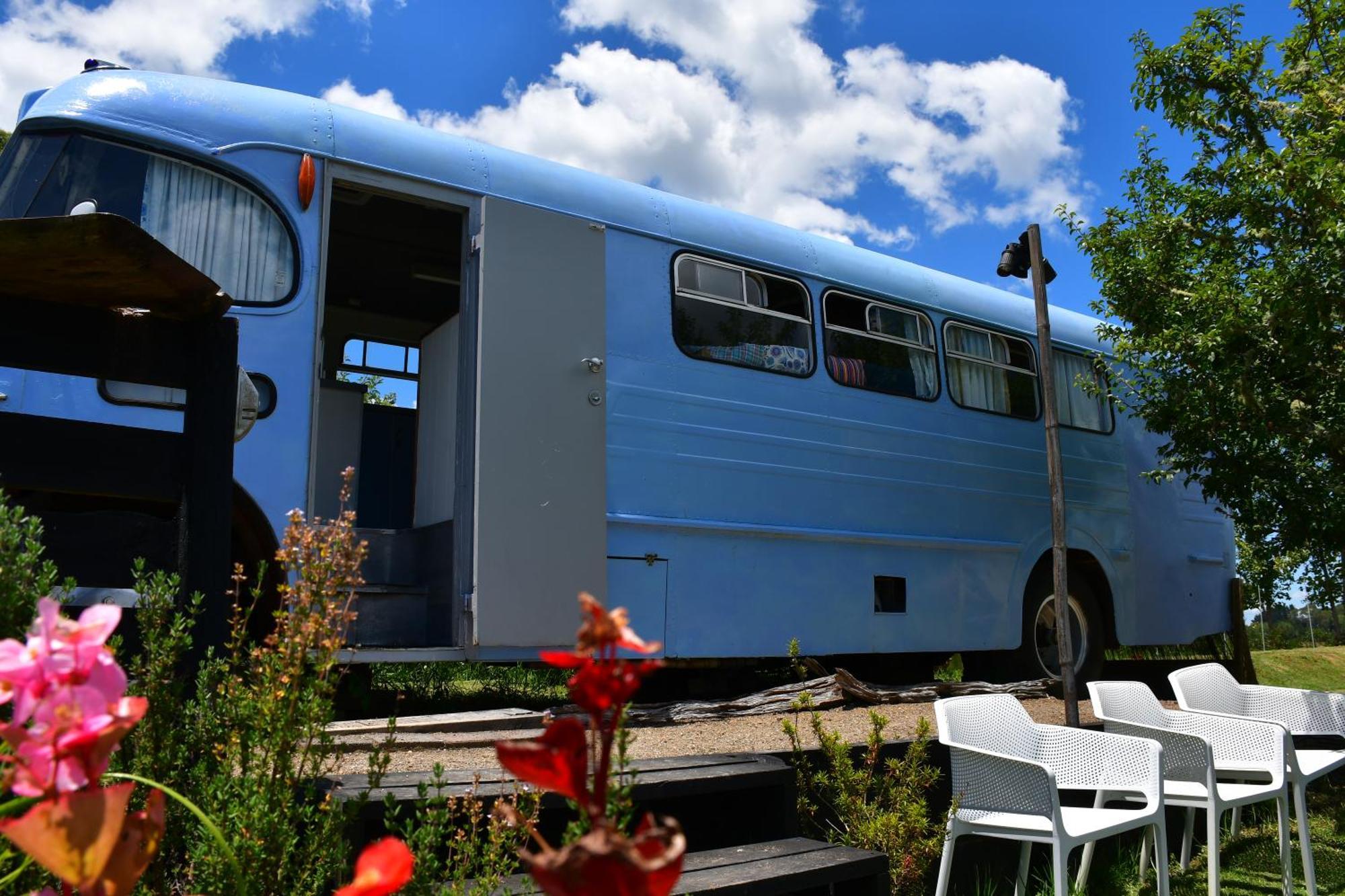 Puketona Evi The School Bus At Oromahoe Downs Farm מראה חיצוני תמונה